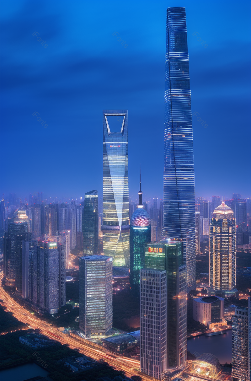 金融现代都市城市上海东方明珠高楼大厦灯光车流光轨夜景摄影,高清,摄影图,摄影图片,图片大全,摄影图免费下载
